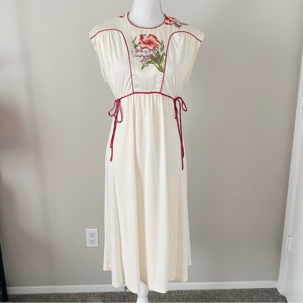 Vintage Floral Dress